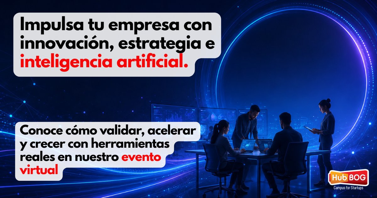 hubBOG's tweet photo. Impulsa tu empresa con innovación, estrategia e inteligencia artificial.

En nuestro evento virtual de HOY aprenderás cómo validar ideas, acelerar procesos y convertir la IA en una herramienta real para crecer.

Inscríbete YA
https://t.co/vXXBglGf4y https://t.co/4rDJ1phPgv