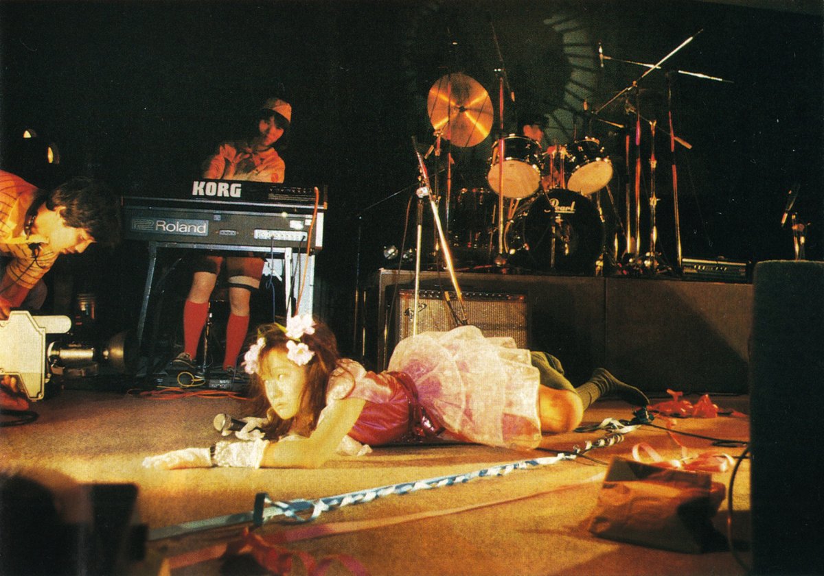 TogawaJuniverse's tweet photo. "People are always surprised because I speak calmly in person, expecting me to scream. But the stage is a sacred space where normal rules don't apply. If I didn't release that absolute intensity up there, I wouldn't be able to survive normal daily life."

- Jun Togawa, 1985 https://t.co/xPnSMf0rSd