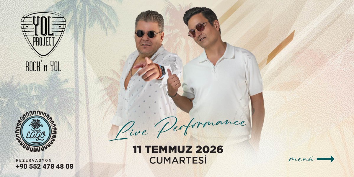 LagoBodrum's tweet photo. 📆11 Temmuz Cumartesi
📍Lago Bodrum – Göltürkbükü
📞 +90 552 478 48 08
#Bodrum #LagoBodrum #Restorant #Gölköy #GölköyRestorant #SahilRestorantı #YolProject #CanlıMüzik https://t.co/63jGkYkPdd