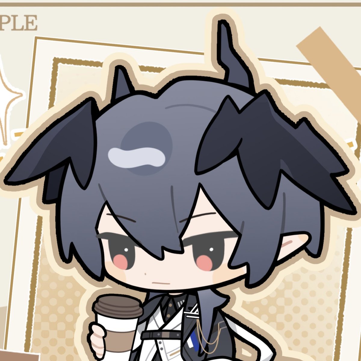 Misaky233's tweet photo. 小可爱，萌萌的
#逻各斯 #logos #Arknights #明日方舟ㅤ https://t.co/w3XCKQnrUf