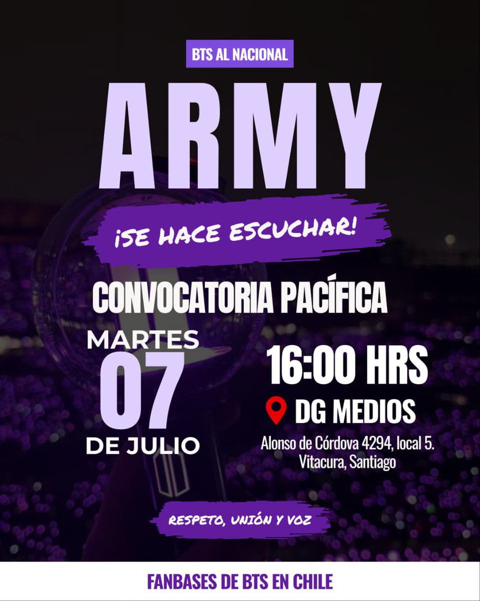 armychilensis 🇨🇱 BTS AL NACIONAL tweet media