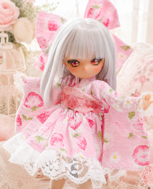 こちらは1/6の新作浴衣ドレスセットになります🎵 こちらも座ったら全円