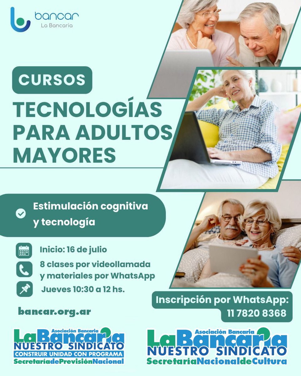 BancariaQuilmes's tweet photo. https://t.co/CzuUJqf9oS