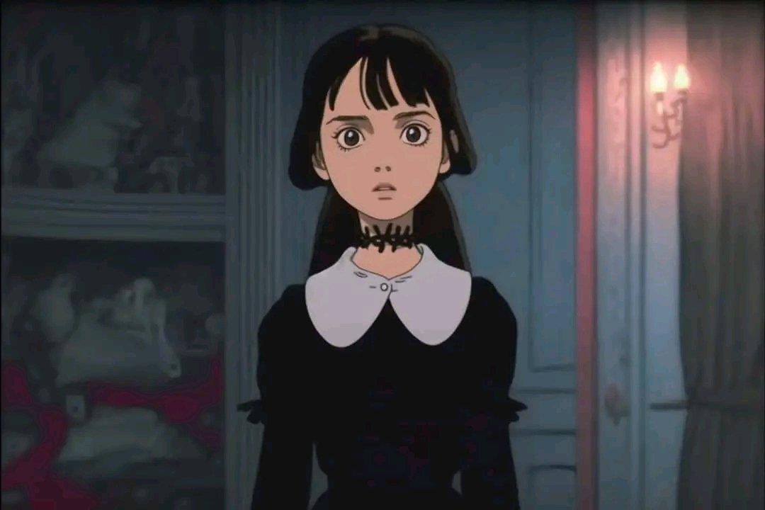 donitadarks's tweet photo. Si "Wednesday" fuera al estilo Ghibli. ๐ค๐ฆ
๐ท Crรฉditos a quien corresponda.
#Wednesday #Merlina #anime #addams #addamsfamily #morticia #homeroaddams #gomezaddams #Lucas #UncleFester #MerlinaAddams #morticiaaddams https://t.co/3BtXr3LWbv