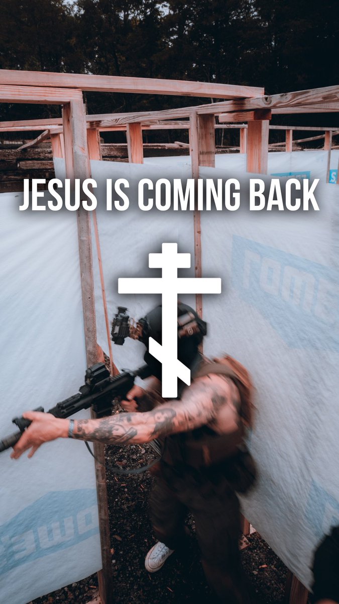 HolsterWhenSafe's tweet photo. Ready or not, here He comes. ☦️ https://t.co/lk06PCv8L2