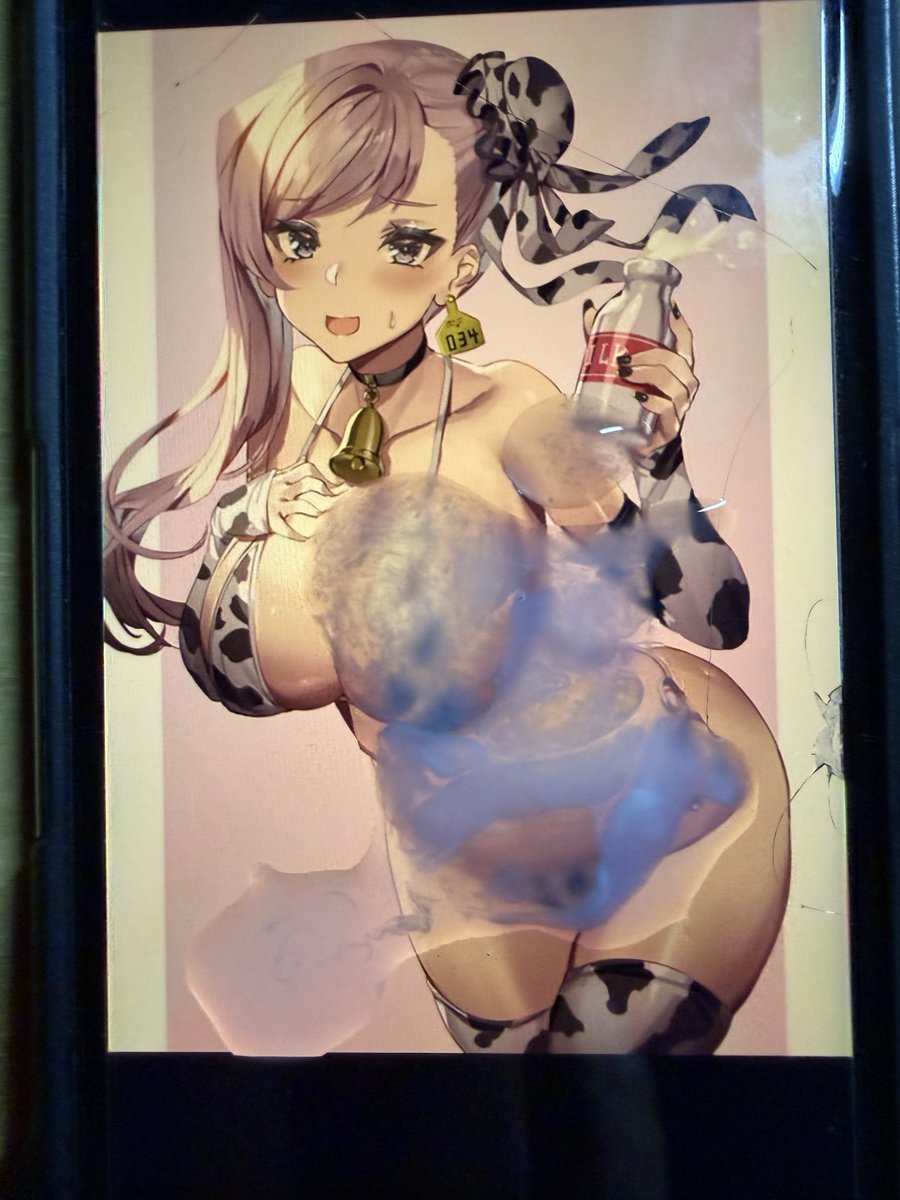 decanuts's tweet photo. FGOの武蔵ちゃんにbkk
牛柄のドスケベ水着と全身ムチムチなボディがエロすぎ❤️だいぶ振ったり擦り付けたりしたのに手にも精液がべっとりついてた。布越しに孕ませられそう💕
武蔵ちゃんに授乳手コキされたら絶対勃起止まらなくなる💢

#ぶっかけ #二次元ぶっかけ #2次絵ぶっかけ #二次絵ぶっかけ https://t.co/T6w33wEhNi