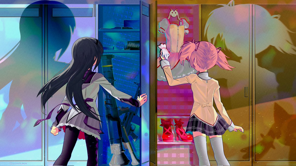 zontik2404's tweet photo. Puella Magi Madoka Magica 🎀
old fanart and memes~ https://t.co/CWS5BCi873