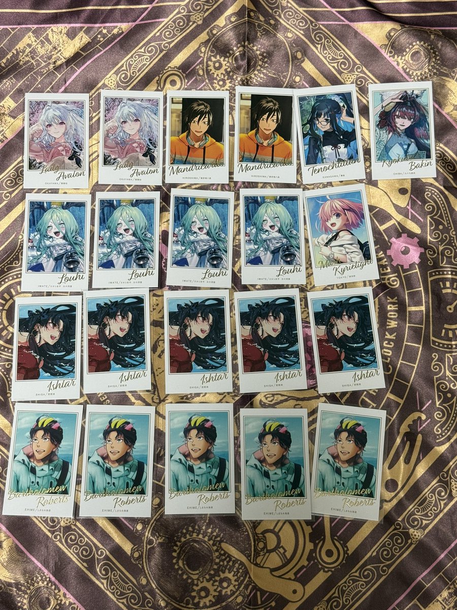 tententa12's tweet photo. 【交換/譲渡】 FGO 新聞 Fate OVER THE SAME SKY OTSS ポートレート

譲:画像

求:ダンテ
>>アルキャス 定価+送料

ダンテとの交換最優先。
2枚目譲渡は5枚目から3点以上、
3枚目譲渡は5枚目から同数以上または4枚目から2点以上お迎えをお願いいたします。 https://t.co/sfsjyswFuC