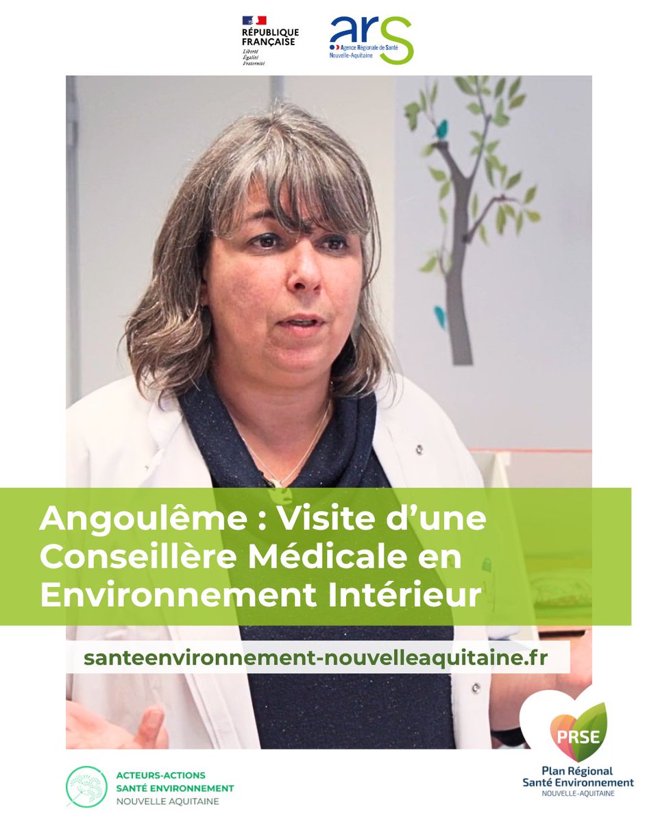 ARS_NAquit's tweet photo. #SantéEnvironnement 🌿⚕ | Asthme de l’enfant : et si le problème venait de l’air à la maison ? Un dispositif financé par l’@ARS_Naquit permet d’identifier les polluants du logement grâce à des visites à domicile par un #CMEI ⤵

👀 Explications en vidéo : https://t.co/ZIe5x0szh2 https://t.co/5DCdCQo3eg