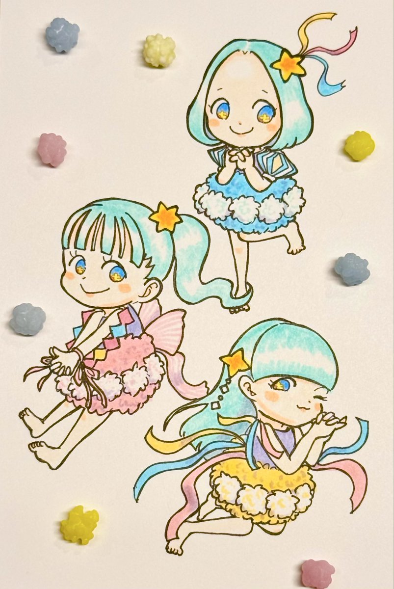 nishiohanami's tweet photo. どうか、健やかで🎋💫
3人も、みんなも、明日の自分も。

#prfm https://t.co/mmG4qFF89p