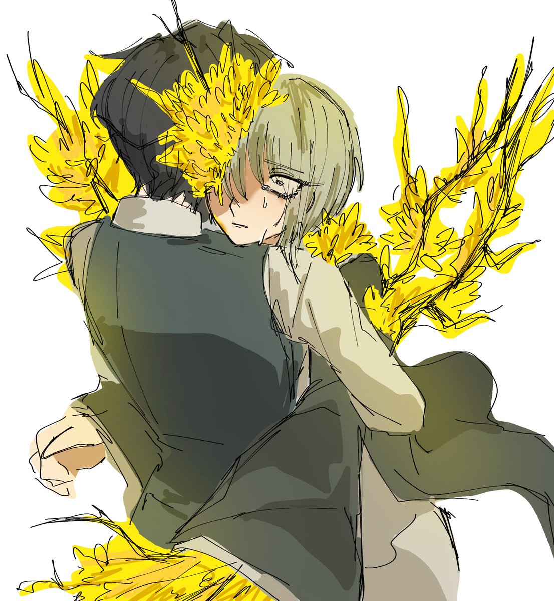 IRONASU_NASU's tweet photo. だいぶ前、4章終わってすぐ描いたやつ https://t.co/TozhJxZj1U
