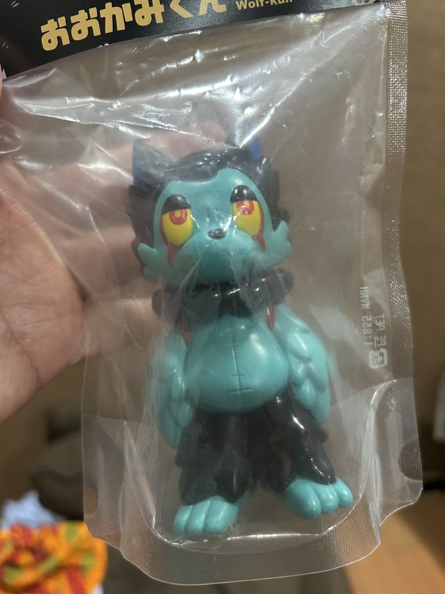 hayashi_ck's tweet photo. ま、ま、ま、まさかの‼️
オオカミくん‼️
デビルマン‼️
2回も買えなかったのに‼️
誕生日にいただいてしまいました‼️
やばっ‼️
やばっ‼️
やばぁ〜‼️ https://t.co/bMhPy1HzAF