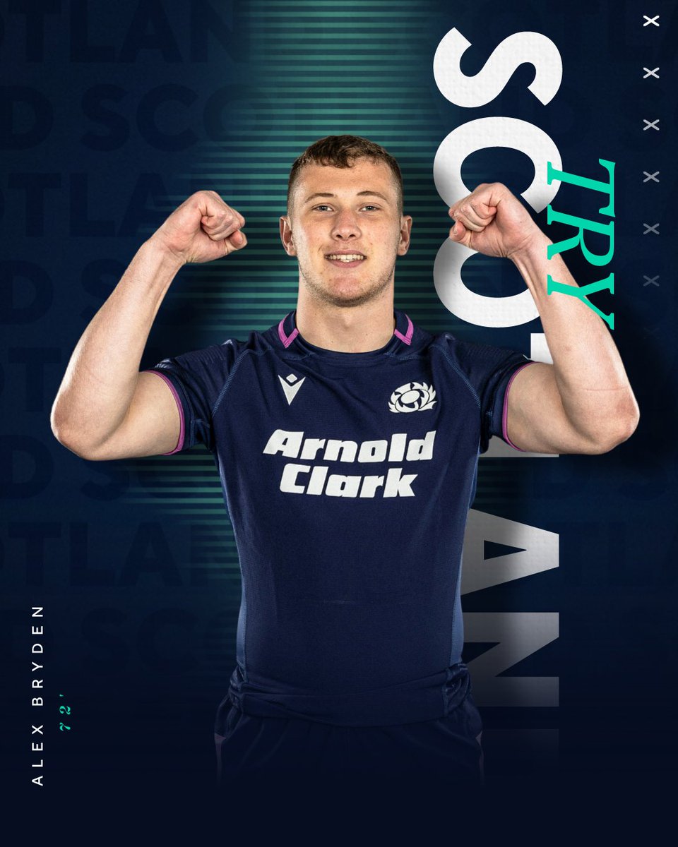Scotlandteam's tweet photo. 72' | Back on track! A try for Alex Bryden

🏴󠁧󠁢󠁳󠁣󠁴󠁿36-29🇯🇵 

#AsOne | #JuniorWorldChampionship https://t.co/dWT3hxatMC