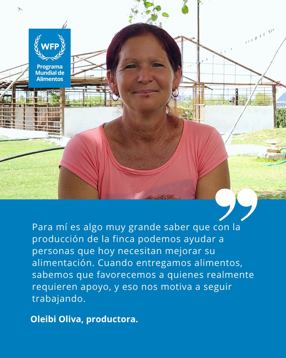 WFP_Cuba's tweet photo. 🤝Con fondos de la Agencia de Cooperación Internacional de Corea y el acompañamiento de #WFPCuba, Oleibi Oliva aporta viandas, vegetales y proteína animal para la alimentación de escolares y personas atendidas por el Sistema de Atención a las Familias.
@EmbaCubaCorea
#Koica https://t.co/ncvrO2k0JO