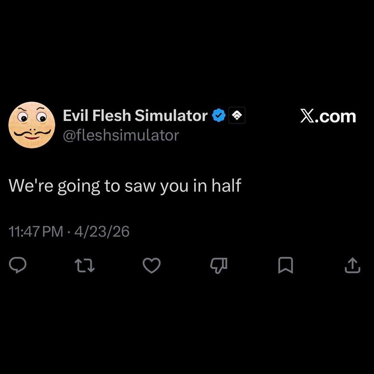 GLADIODROME's tweet photo. @QAsheriff @fleshsimulator Thomas Gauntt AKA @fleshsimulator https://t.co/8y8dj7V3Hn