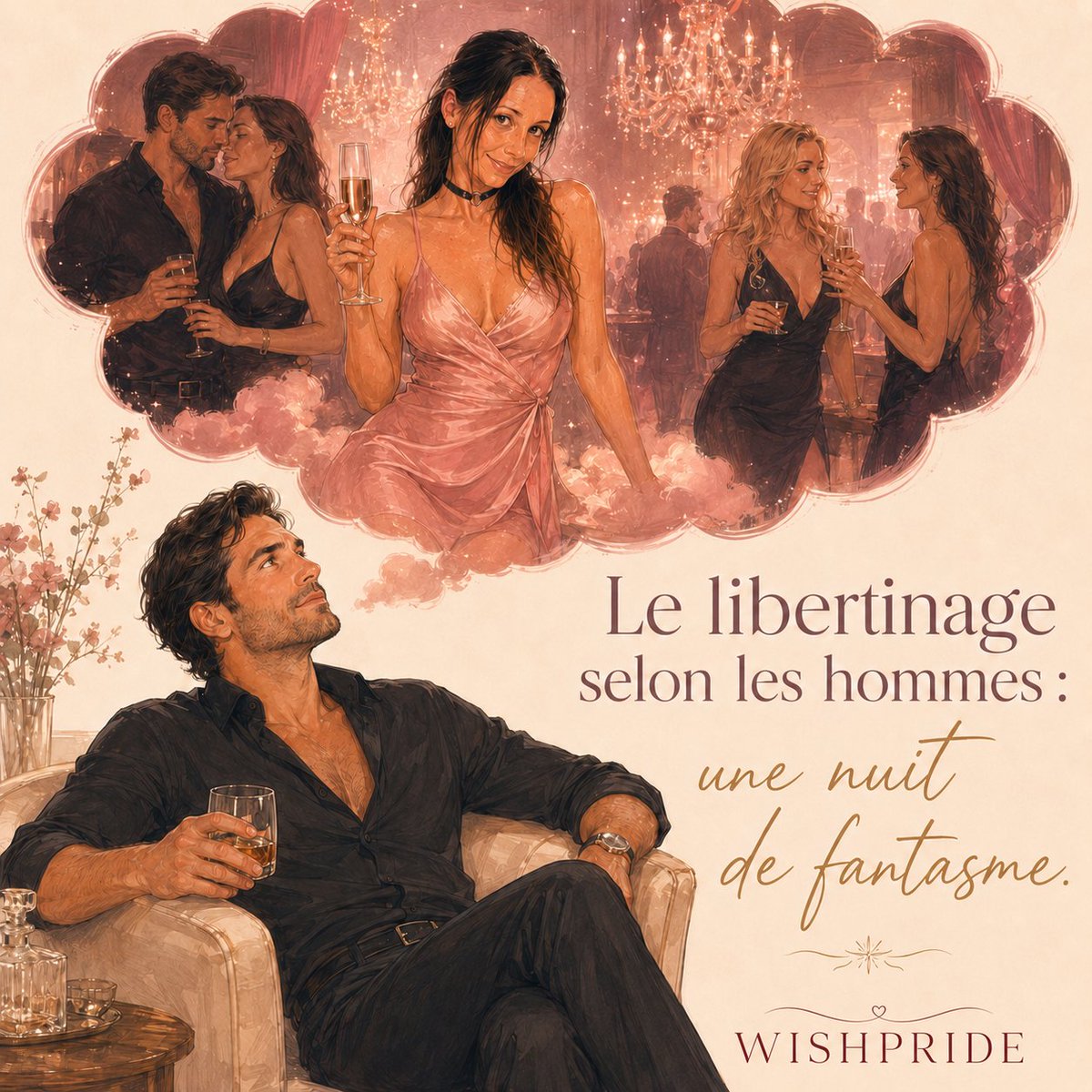 JoinWishPride's tweet photo. Le libertinage est souvent vendu comme une nuit de fantasme masculin.

Mais beaucoup de femmes ne regardent pas d’abord la scène. Elles regardent le cadre : confiance, écoute, choix...

Sans désir féminin assumé, le fantasme reste un PowerPoint masculin.

Trop vrai ? https://t.co/3E65vPhaCA