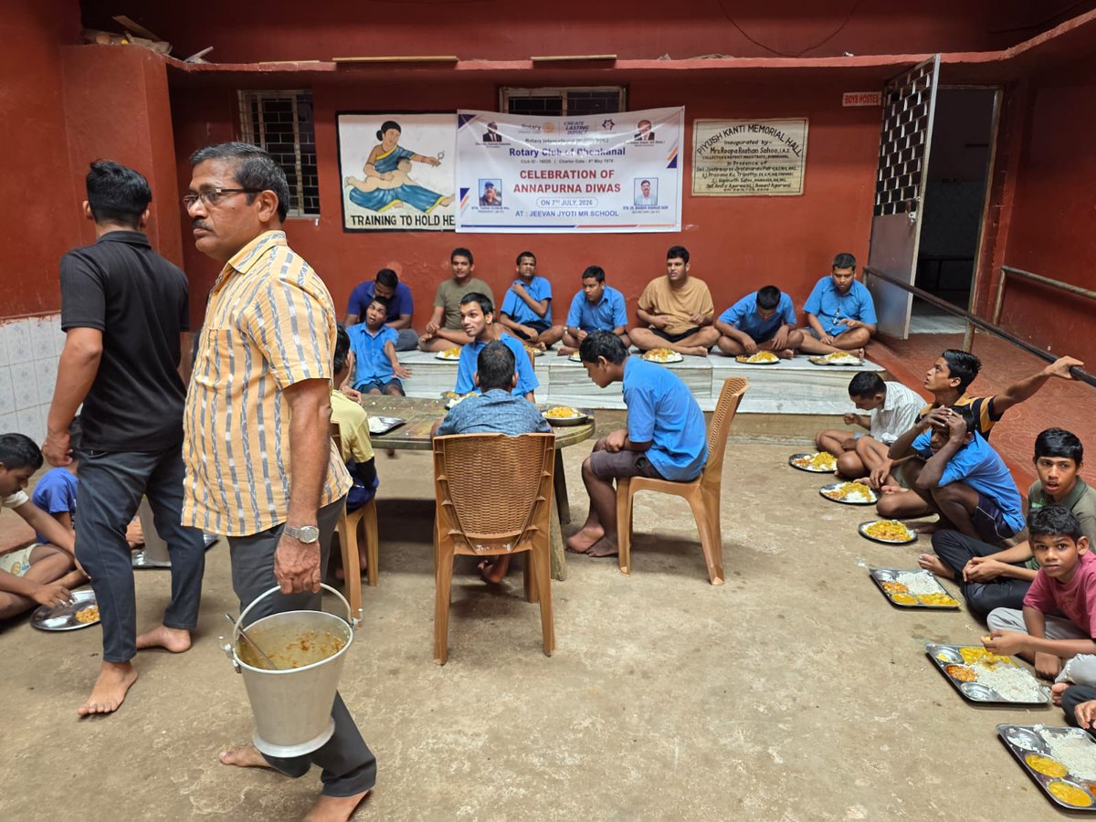 RotaryDhenkanal's tweet photo. Celebrating Annapurna Day with our loved ones, embracing the joy of sharing food, gratitude, and togetherness. Every meal shared is a blessing, every smile a cherished memory. https://t.co/y5Nhny5jYz
