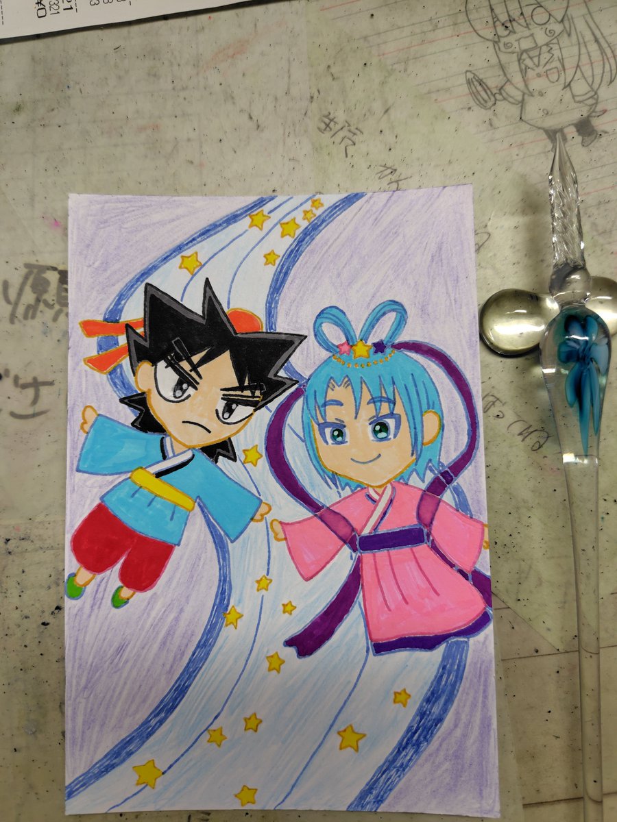 koisi_jbk's tweet photo. @Yokohamaslot777 ジバクくんの爆雹の二次創作絵を中心に活動し、たまに他アーミンそれ以外の他ジャンルも描きます✒️
ガラスペンと色鉛筆、水彩毛筆でアナログ、たまにデジタルでやってます!
よろしくお願いします✨

#絵描きさん交流会
#手描き絵描きさんとつながりたい https://t.co/IO3UTWby8J