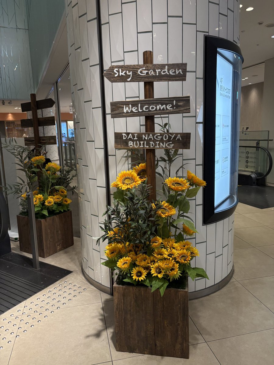 fruity_rose1102's tweet photo. スカイガーデン🌻 https://t.co/9sZbmLtaTr