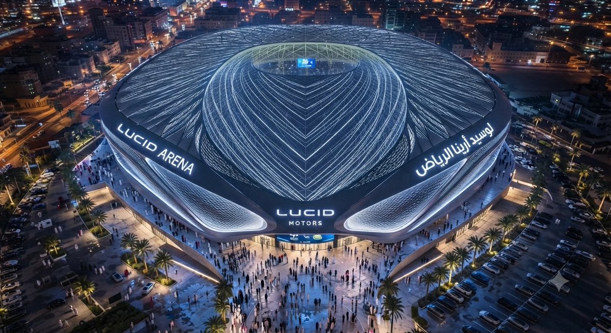 lpp7m's tweet photo. فكرت ماذا لو : لو صار فيه ملعب باسم لوسيد في الرياض، تتوقعون بيكون أرهب ملعب في العالم https://t.co/YKe4MBfnkR