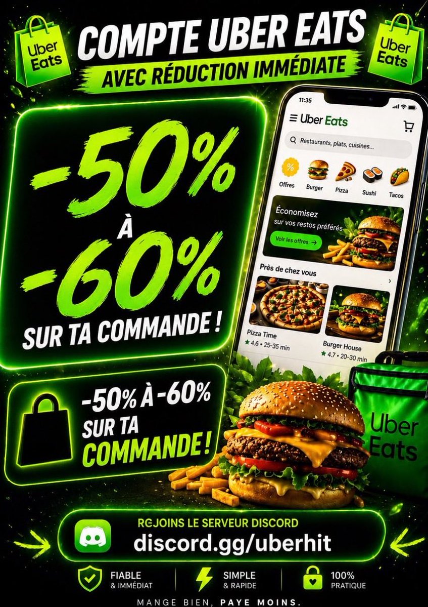 UBER HIT 🍔 tweet media