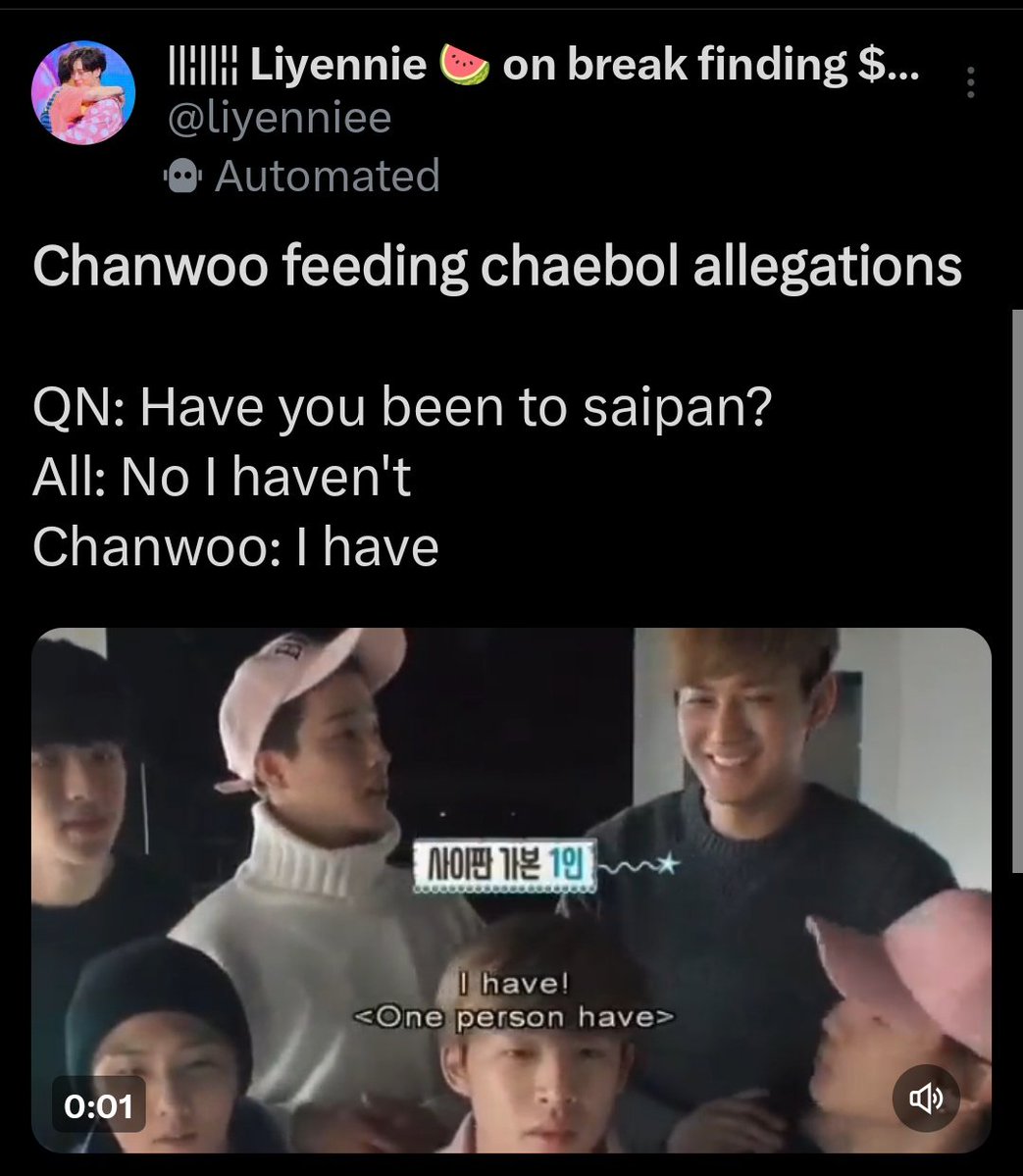 just_an_iKONIC's tweet photo. This Jung Chanwoo?! 😂 https://t.co/FYoXLVADvC