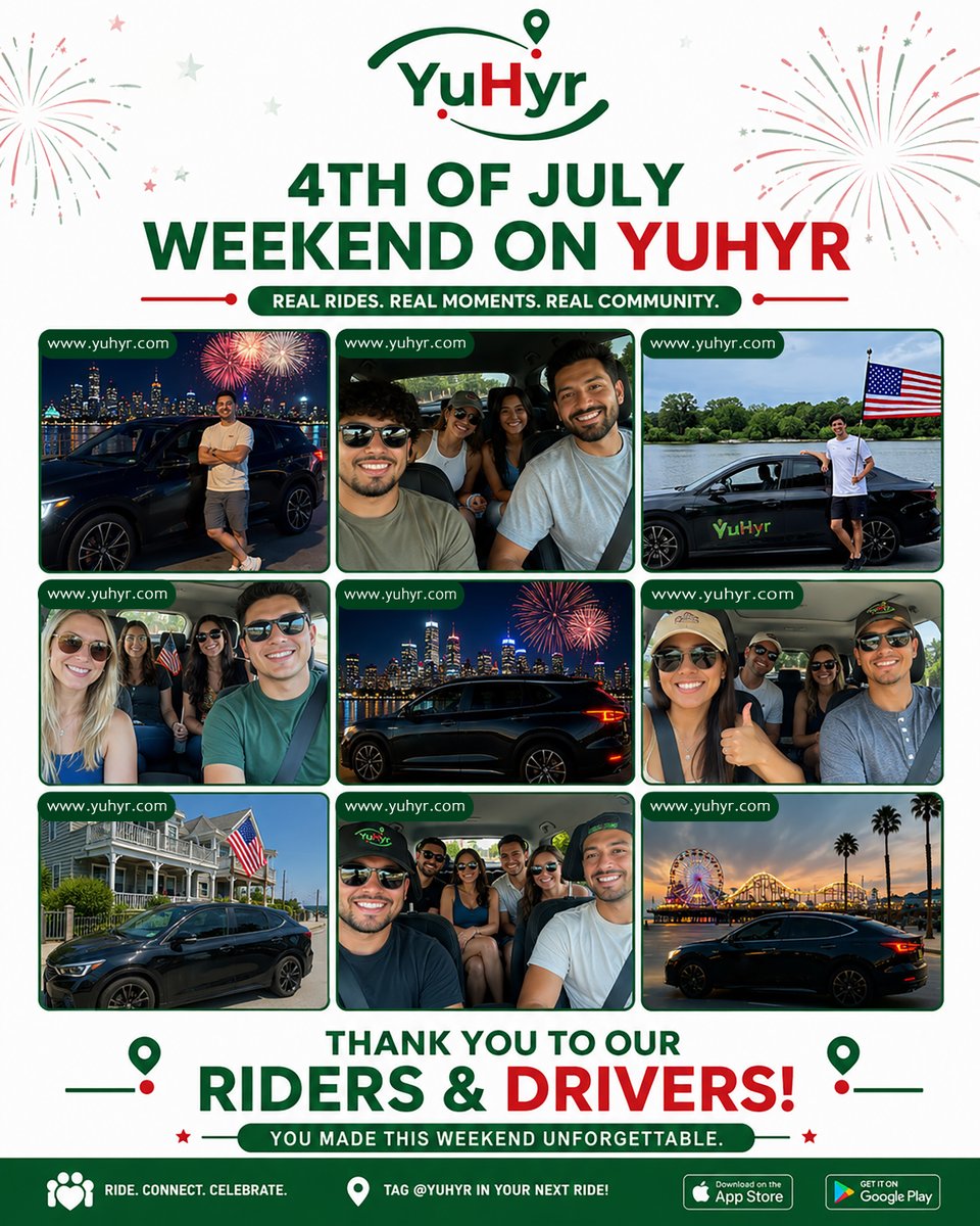 getyuhyr's tweet photo. More than a ride. It's a community. 💚✨ #YuHyr https://t.co/Pew5OEdErL