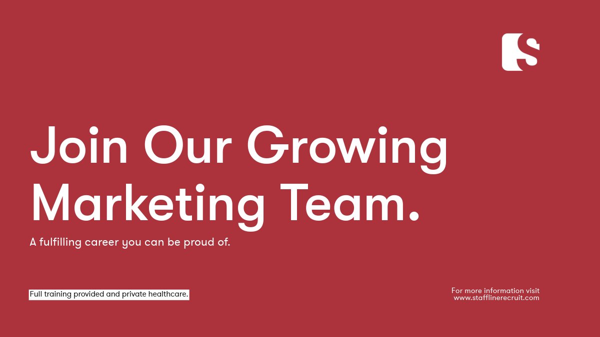 StafflineIre's tweet photo. Looking to kick-start your career in marketing?

We’re hiring a Marketing Officer to support social media, content creation, campaigns, events and project support.

Apply now: https://t.co/RFEPQGdeI3 https://t.co/jn9pTHedxg