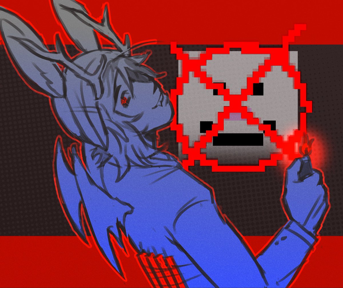 mangomaribell's tweet photo. self indulgent wolpertinger q 
#quackity #qsmp https://t.co/RnVnkWPgAm
