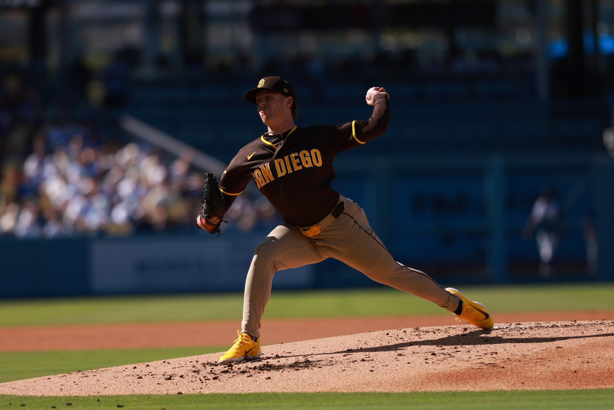CitadelBaseball's tweet photo. Bulldogs in the Pros! 🐶⚾️

JP Sears '17 earned the win after throwing 5.0 innings with 1 H, 0 ER, 5 K, and 2 BB against the Los Angeles Dodgers on Sunday afternoon! 

#jOURney https://t.co/oEX3ZNdVrD