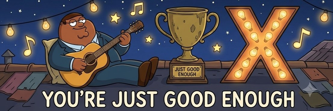 JustGoodEnough tweet media
