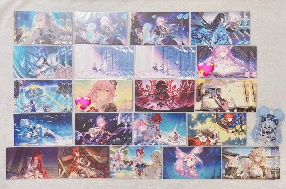 ang_kx's tweet photo. 【交換/譲渡】崩壊スターレイル スタレ
光円錐カレンダー 君との思い出ポストカード

譲
画像1〜3

求
画像4 ファイノン > 穹
40円/枚＋送料

郵送でのお取引希望
💖はファイノンとの交換最優先のため、譲渡の場合任意同数抱き合わせお願いします
検索からも気軽にお声掛けください https://t.co/pHOD6LlsPq