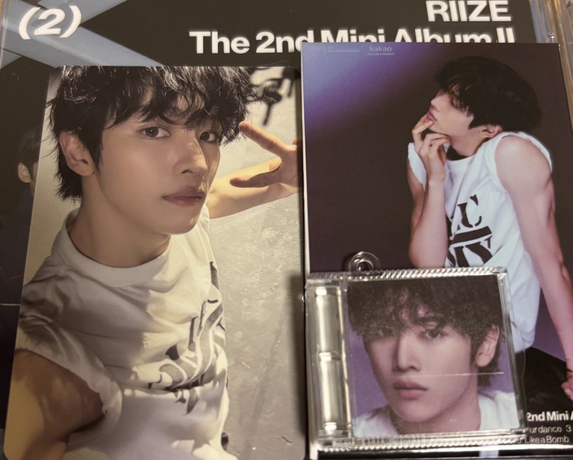 xaa3_5's tweet photo. RIIZE The 2nd Mini Album Ⅱ  SMini ver
トレカ　交換

【譲】ソンチャンセット

【求】ウンソクセット

23日のペンミに行くため、会場にて交換できる方探してます！
トレカだけ交換とかでも大丈夫なので、お気軽にお声がけください♪ https://t.co/SZPA6jD8rO
