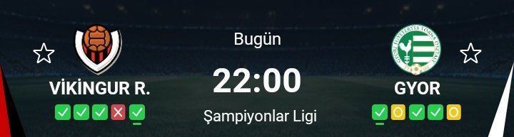 DonBaggioo's tweet photo. 🇮🇸 Vikingur ⚔️ Gyor 🇭🇺

📊 İdeal Tercih: 2.5 Üst &amp; KG Var
⚡ Riskli Tercih: 3.5 Üst
🎯 Skor Tercihi: 2-2 / 2-3 https://t.co/xKxuv4JIEy