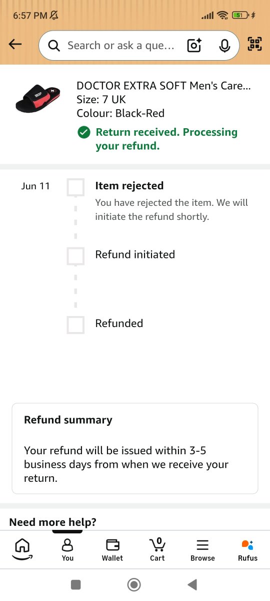vasuch1973's tweet photo. @amazonIN One month over as item was returned but no refund till now. Many calls made to customer care. No use. I need my refund amount without any further delay on top priority basis. https://t.co/w9zmr5yMPO