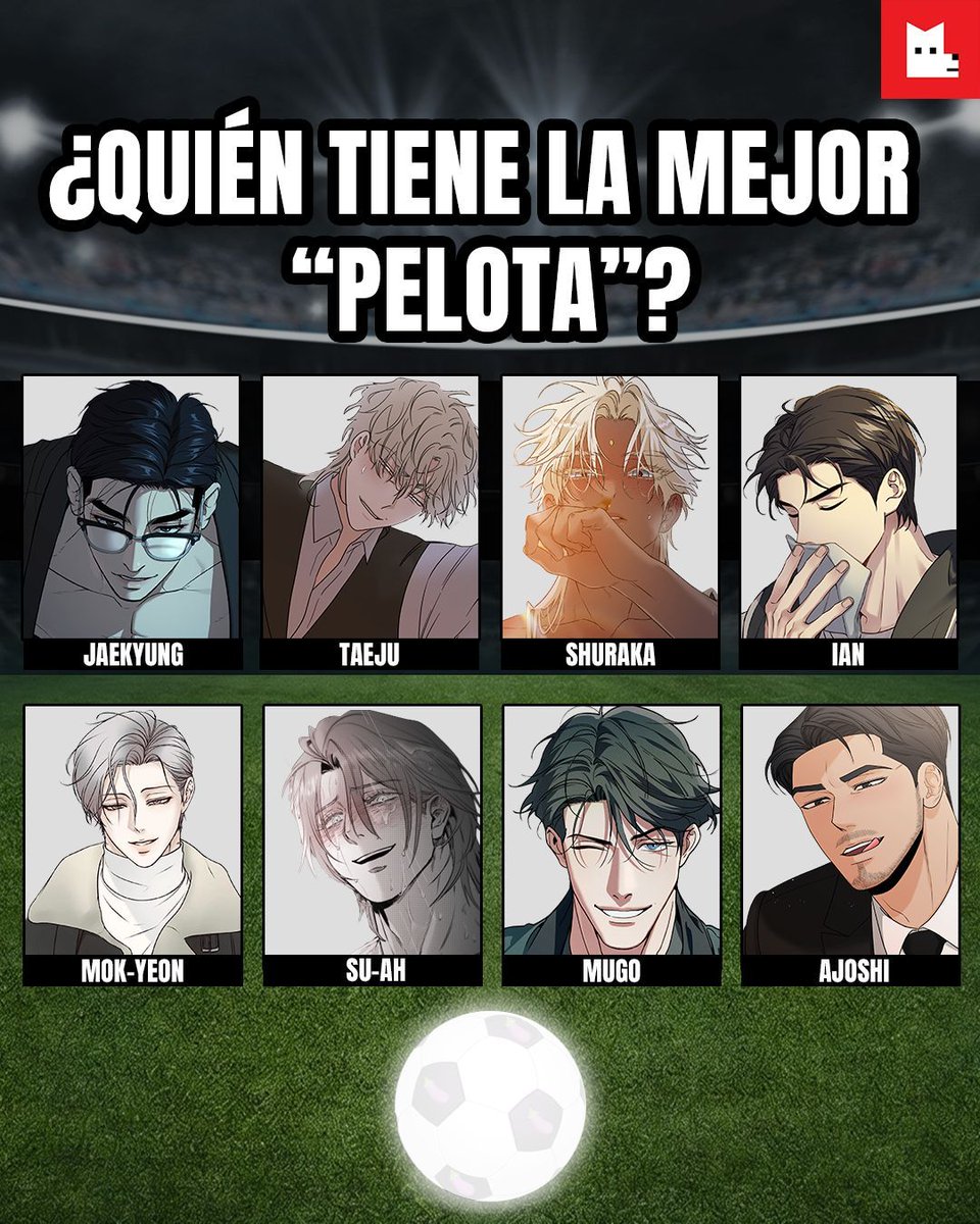 Lezhin_ES's tweet photo. ⚽️ Llegó el momento de decidir... 😏

¿Quién tiene la mejor "pelota"? 👀🍆

Vota en los comentarios ⬇️ 

#LezhinES #Fútbol https://t.co/iGuum7bKvK
