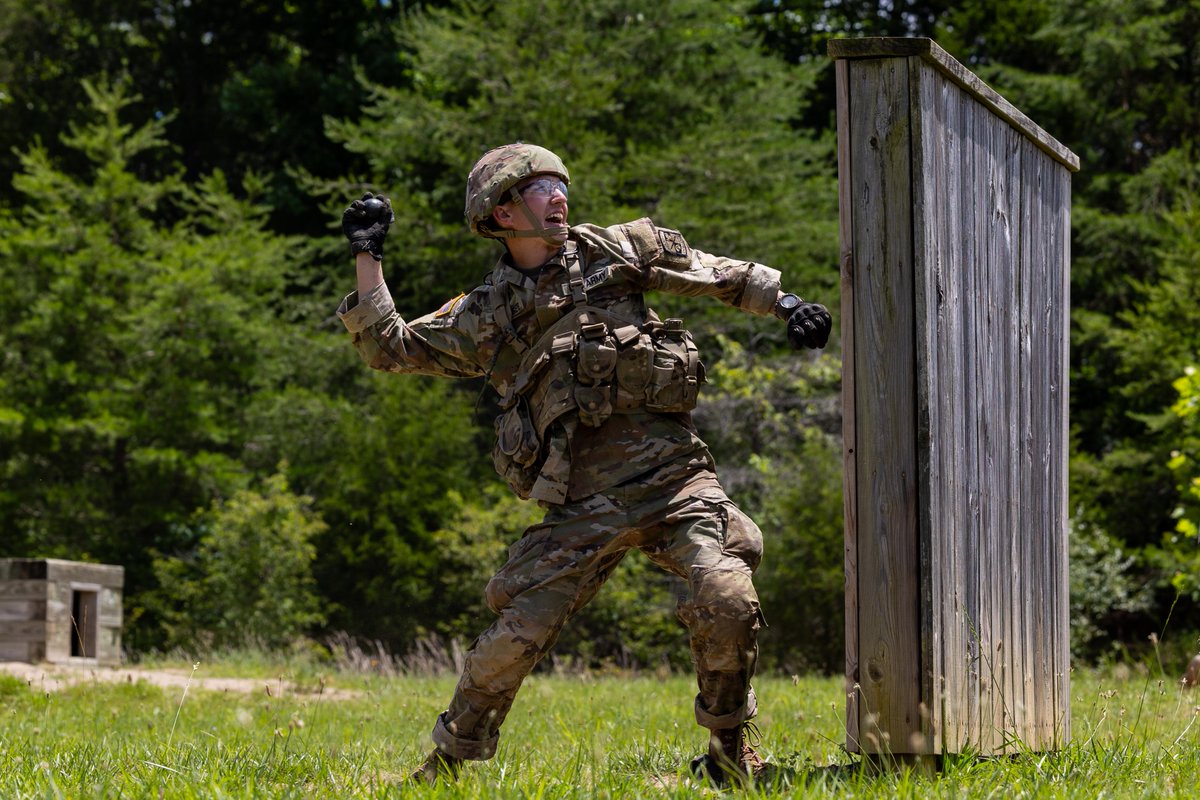 usarec's tweet photo. Mission Complete! 1st Regiment of Advanced Camp graduated Cadet Summer Training this week. These Warriors were tested in the field, evaluated under pressure, and proved they are ready for the next step. https://t.co/nuyE0Vm0qo