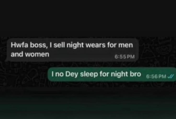 Boyravee's tweet photo. This vendors no sabi say life don hard pass sleep 😭 https://t.co/yDMAe8LKnZ