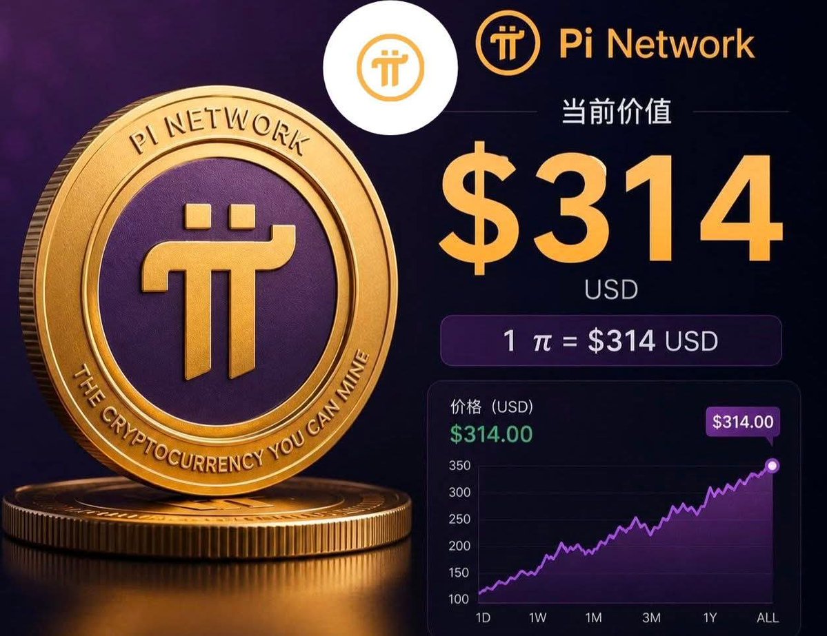 PiarchieveB's tweet photo. What do you think the future value of Pi Coin could be if global adoption continues to grow? 🚀
🔹 $10–$100 🔹 $100–$314 🔹 $314+ 🔹 Even higher?
Share your predictions below and let’s see what Pioneers around the world believe! 
#PiNetwork https://t.co/wimx5ur8Wf