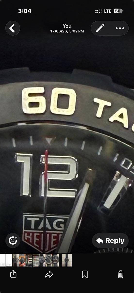 tigerisonly1's tweet photo. Very poor after sales support from Ethos Watch. My Tag Heuer watch has persistent misalignment issue despite multiple repairs. Ethos not supporting for replacement. Very bad. https://t.co/22VDkppGys