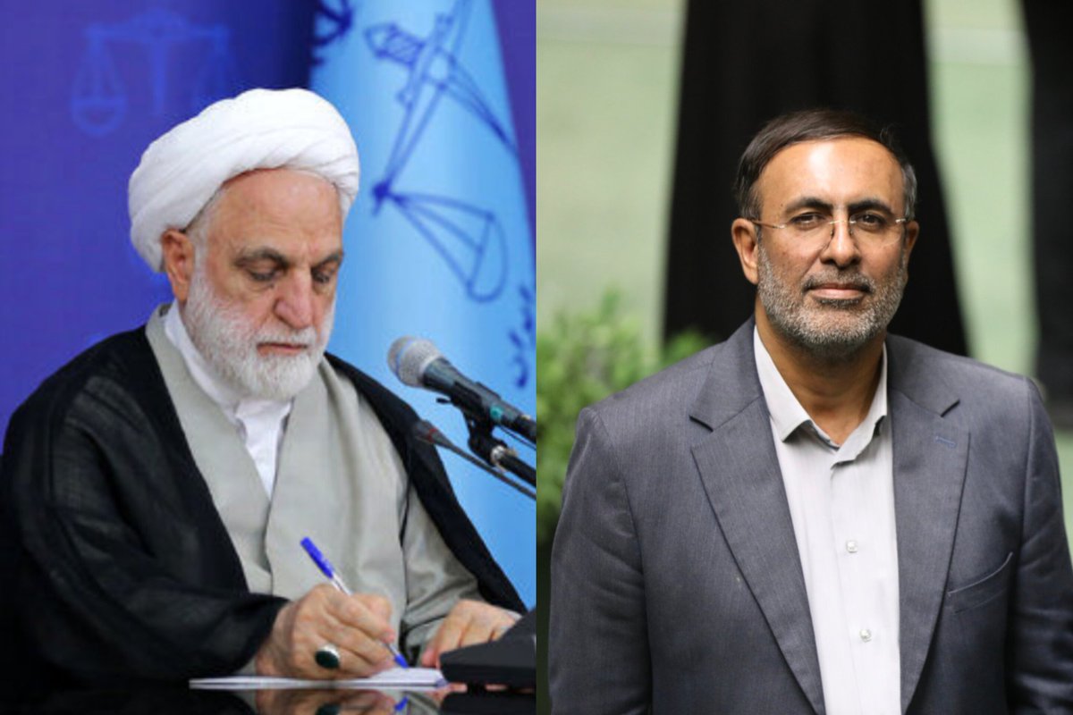 shokrollahi_ir's tweet photo. انتخاب مجدد برادر ارجمند،حجت‌الاسلام والمسلمین محسنی اژه‌ای،به ریاست قوه قضائیه را که بار دیگر با حسن اعتماد و انتخاب حکیمانه رهبر معظم انقلاب(مدظله‌العالی)رقم خورد را،صمیمانه به ایشان تبریک عرض نموده و در مسیر عدالت‌گستری و صیانت از حقوق مردم برای ایشان آرزوی توفیق روزافزون دارم https://t.co/0DUUqdcHiy