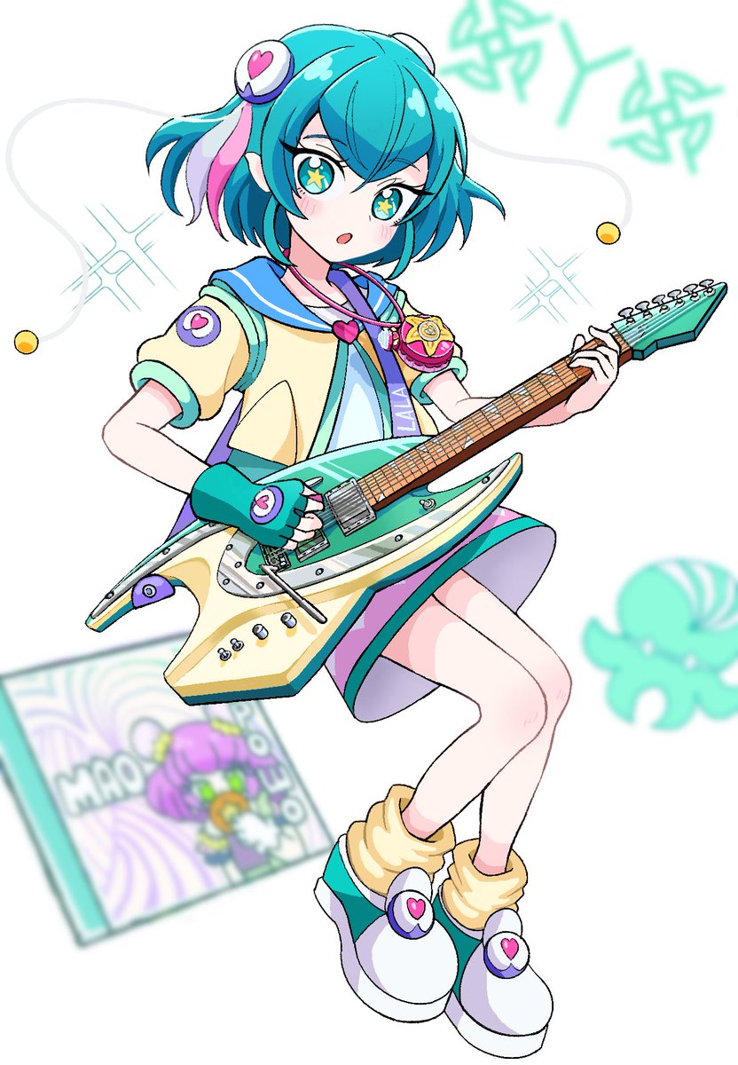 AkasaCana's tweet photo. ララルンギター https://t.co/V3bRlDuMg9