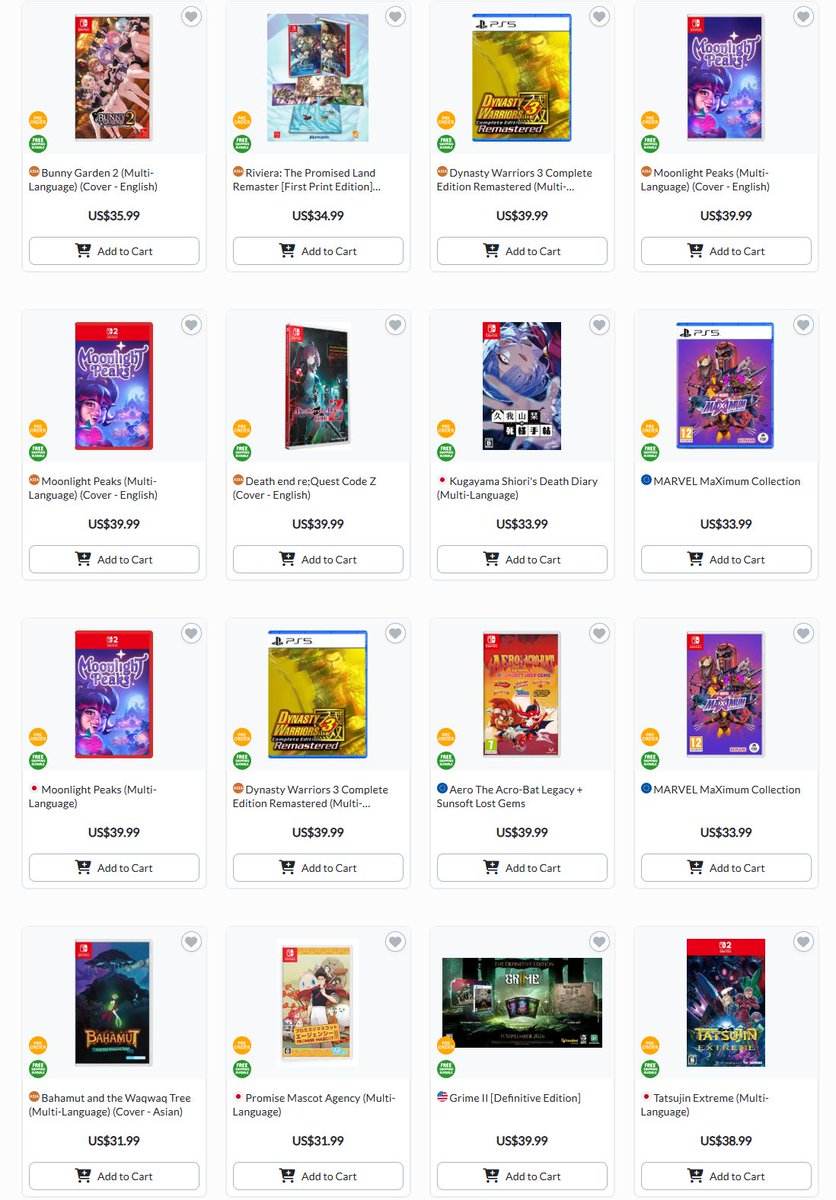 Wario64's tweet photo. $100 for 3 preorder games at Play-Asia (free shipping) https://t.co/BvlGd3Ogci #ad 

Play-Asia summer sale https://t.co/bXvCZYPP4D https://t.co/s5k88ywcWc