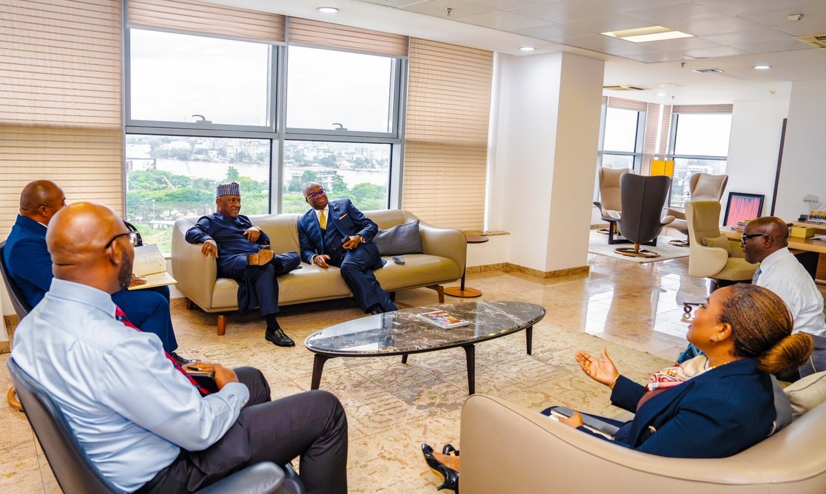 asr_rabiu's tweet photo. Delighted to receive Walter Akpani, Chairman/CEO of Providus Bank Nigeria, in my Lagos office today.

Congratulations on the successful acquisition of Unity Bank Nigeria. It was a pleasure discussing ways to further strengthen our valued relationship and explore future opportunities.