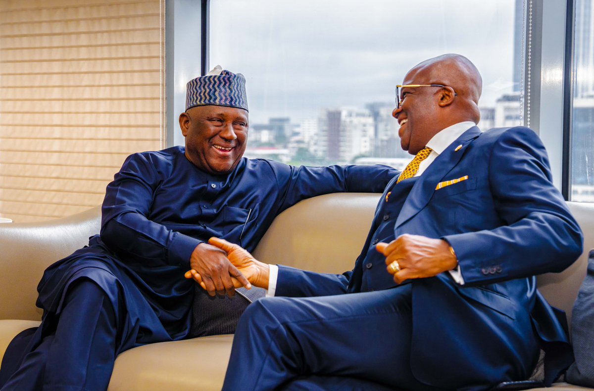 asr_rabiu's tweet photo. Delighted to receive Walter Akpani, Chairman/CEO of Providus Bank Nigeria, in my Lagos office today.

Congratulations on the successful acquisition of Unity Bank Nigeria. It was a pleasure discussing ways to further strengthen our valued relationship and explore future opportunities.
