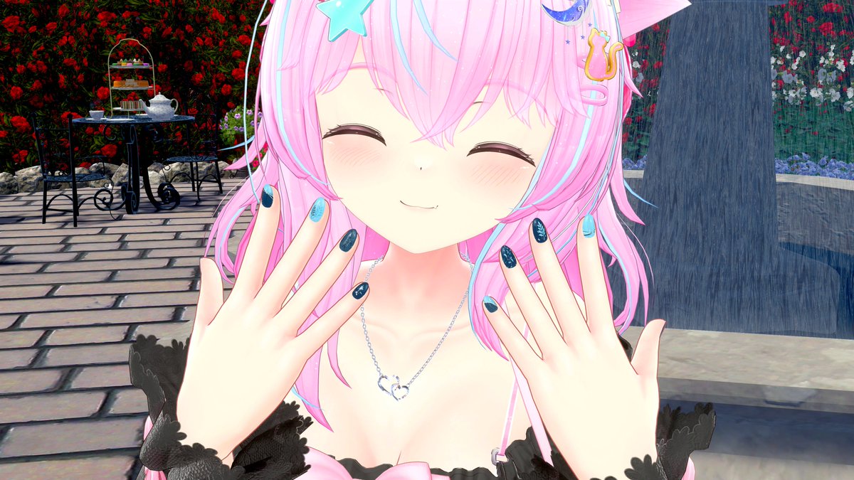 RuuMulet's tweet photo. テスターさせていただいた、わこりえアバター(リナちゃん素体)対応のネイ��販売開始してます！！
World : Q's Garden https://t.co/Sn0vJdDpkg