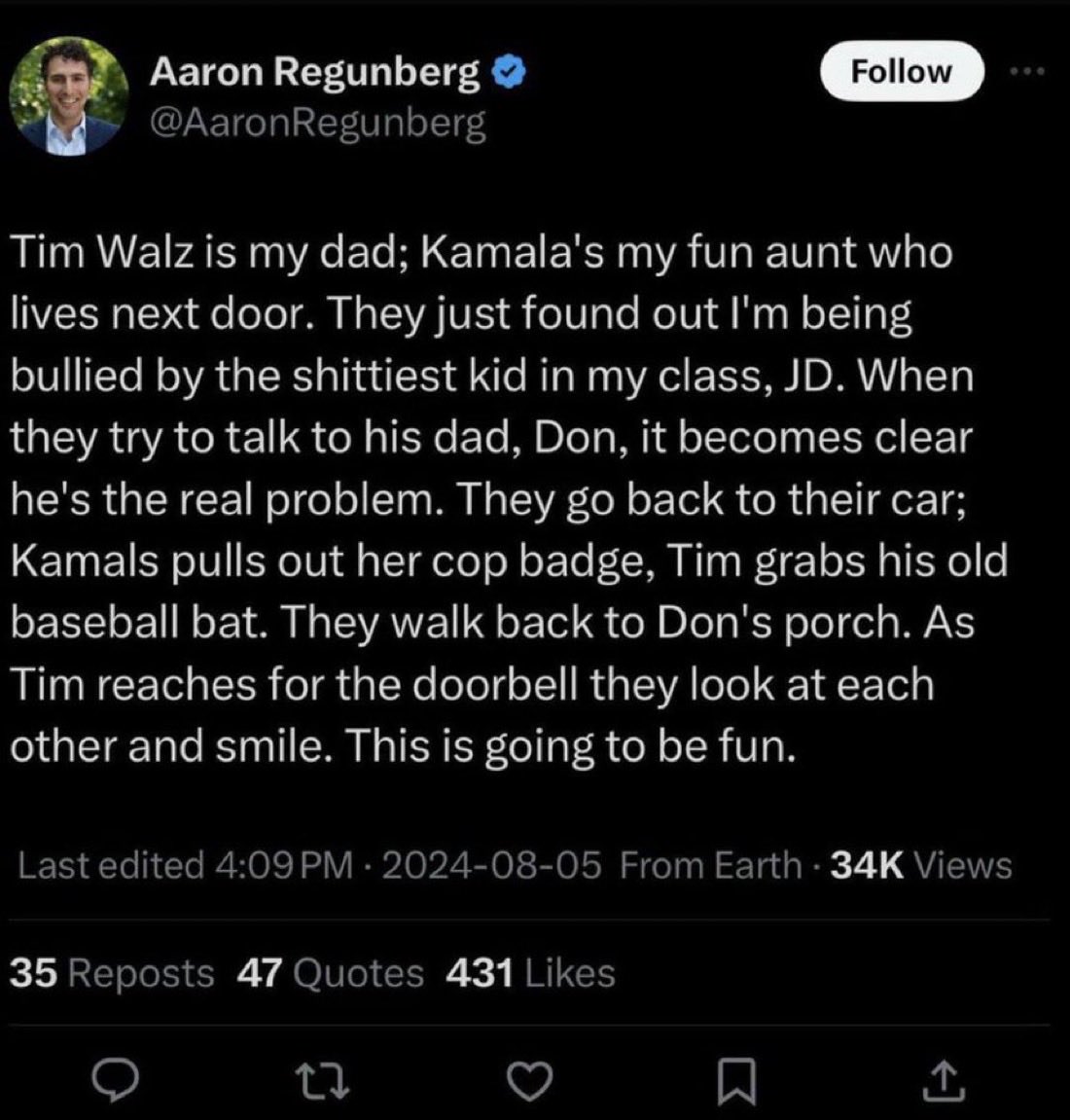 theidiotfarmer's tweet photo. @AaronRegunberg Graham platner is my Nazi tattooed, rapist oyster farming uncle. https://t.co/xCuMQR1Olr