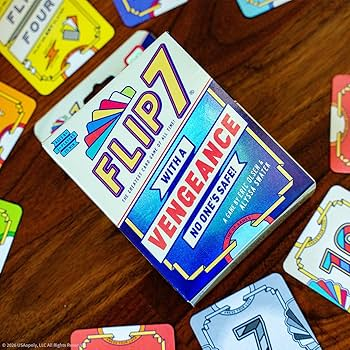 Gameriaes's tweet photo. 💥¡Ya está disponible la PREVENTA de Flip 7: Venganza!

🎲 Si el juego base ya era un imprescindible, esta expansión es el siguiente paso para llevar cada partida al límite 🔥 

👉 ¡Reserva ya tu copia!

 https://t.co/JzI4ooDgrz

#Gameria #Flip7Venganza #JuegosDeMesa #Preventa https://t.co/JqYbNVLHyu