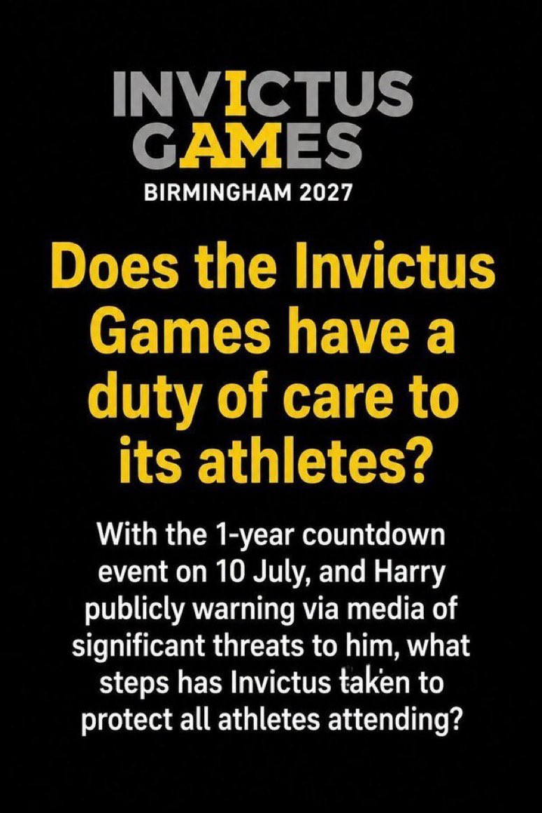 CajunRoyalFan's tweet photo. @chrisshipitv @WeAreInvictus What about the possible Invictus 2027 terrorist attack his “security report” was so worried about just last week? https://t.co/AzrXTNeHe0