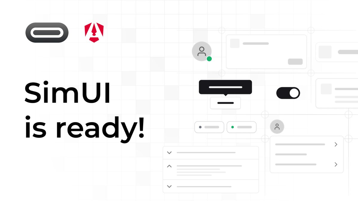PhuongTranDong's tweet photo. With Spartan UI 1.0 now released, SimUI is officially production-ready. 🚀

A growing collection of Angular UI components built with Spartan UI and Tailwind CSS.

Copy the code, customize it, and ship faster.

Explore SimUI: https://t.co/6h5Ta5F4rk https://t.co/acDcD849tW